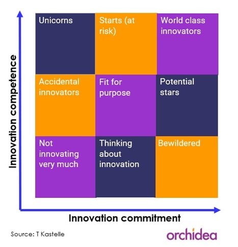 The innovation matrix - organizational maturity